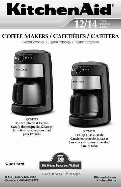 KitchenAid Coffeemaker KCM222-page_pdf